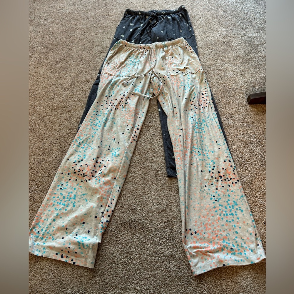 ❌sold❌New Women’s Sonoma Sleepwear Pajama/Lounge Pants Polka Dot & Shirt Set